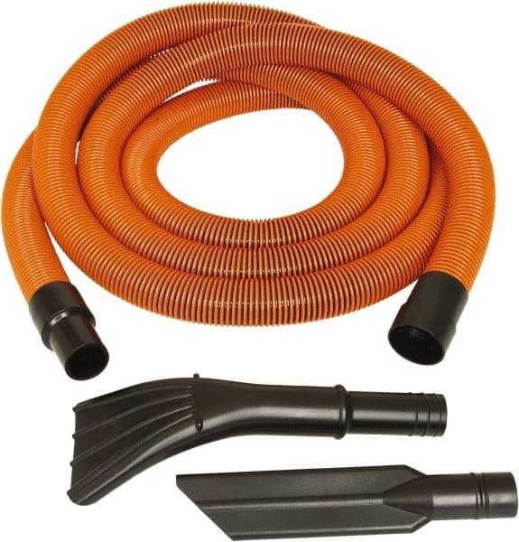 Flexaust - 12' Hose Length, Accessory Kit - Use With All Vacuums with Inlet - A1 Tooling