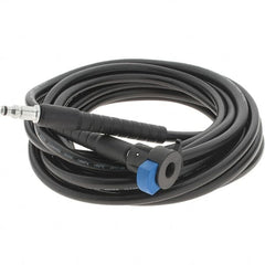 PRO-SOURCE - 2,600 Max psi Fixed Pressure Washer Hose - 25' Long, 6.35 Orifice, 1/4" Hole Size - A1 Tooling