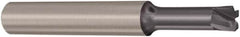 Seco - 3mm, 4 Flute, Single End, Solid Carbide, 0.5mm Corner Radius End Mill - 80mm OAL, 0° Helix, Right Hand Flute, 0.35mm LOC, Right Hand Cut, 30mm Extended Reach - A1 Tooling