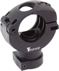 Transair - 1-1/2" ID, 40mm OD, Bracket - Plastic, 232 Max psi, 1/2 Female NPT, 3-15/16" Long - A1 Tooling