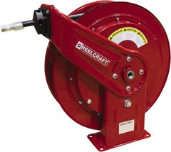 Reelcraft - 75' Spring Retractable Hose Reel - 5,000 psi, Hose Included - A1 Tooling