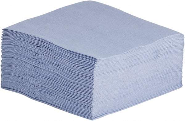 NuTrend Disposables - 1/4 Fold General Purpose Wipes - Poly Pack, 12" x 13" Sheet Size, Blue - A1 Tooling