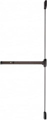 Falcon - Nonhanded, Medium Duty Vertical Rod - Dark Bronze Finish, 4" Max Door Width, Grade 1 - A1 Tooling