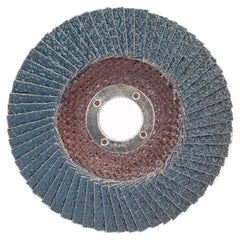 5″ × 7/8″ Flap Disc BlueFire Type 29 Fiberglass Plate 24 Grit - A1 Tooling