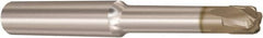 Seco - 2mm, 3 Flute, Single End, Solid Carbide, 1mm Corner Radius End Mill - 65mm OAL, 10° Helix, Right Hand Flute, 1mm LOC, Right Hand Cut, - A1 Tooling