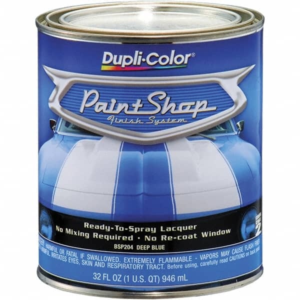 Dupli-Color - Deep Blue Automotive Topcoat - 1 Qt Can - A1 Tooling