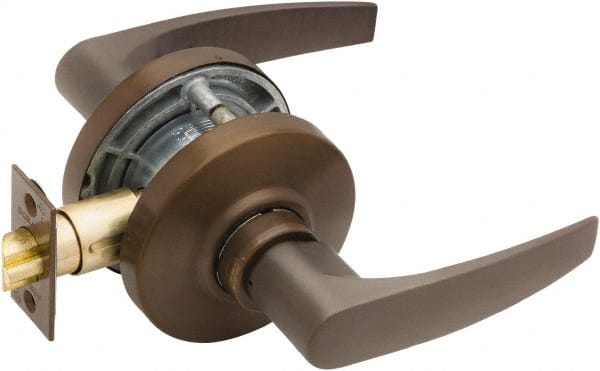 Classroom Lever Lockset for 1-3/8″ Thick Doors Schlage C keyway, 2-3/4″ Backset, Oil Rubbed Bronze Finish