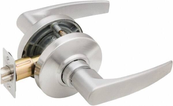 Schlage - Storeroom Lever Lockset for 1-3/8" Thick Doors - Exact Industrial Supply