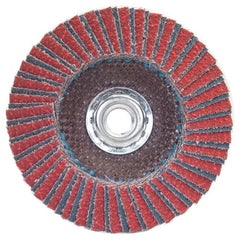 ‎4-1/2″ × 5/8″-11 60 Grit Type 29 Red Heat Flap Disc - A1 Tooling