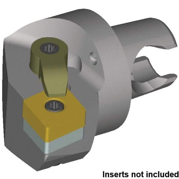 Kennametal - Left Hand Cut, 22mm Min Bore Diam, Size KM2532 Steel Modular Boring Cutting Unit Head - 30mm Max Bore Depth, Through Coolant, Compatible with CN..090308, CN..322 - A1 Tooling