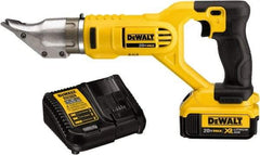 DeWALT - 2,500 SPM, 20 Volt, Pistol Grip Handle, Handheld Cordless Shear - 18 Gauge (Steel) & 20 Gauge (Stainless Steel) Cutting Capacity - A1 Tooling