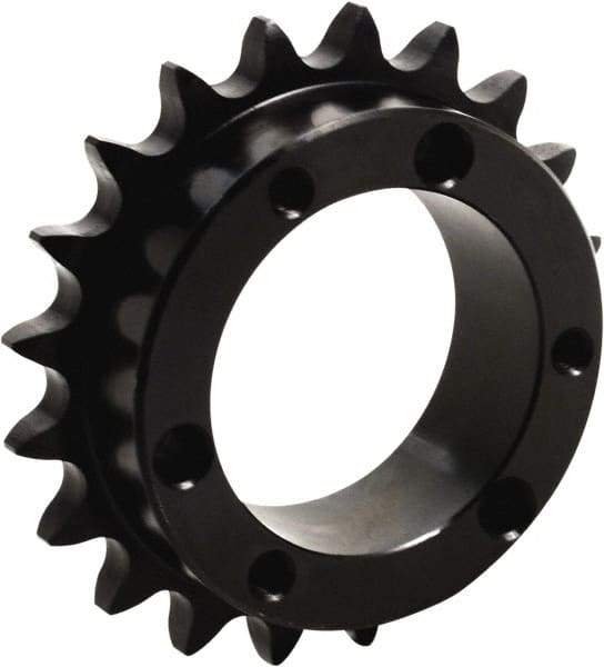 Tritan - 30 Teeth, 5/8" Chain Pitch, Chain Size 50, QD Sprocket - 5.979" Pitch Diam, 6.339" Outside Diam - A1 Tooling