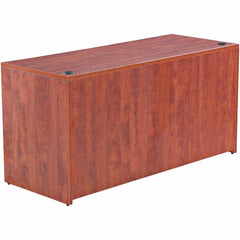 ALERA - 59.13" Long x 29.63" High x 23.63" Deep, Credenza - Medium Cherry, Woodgrain Laminate - A1 Tooling