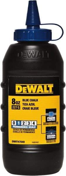 DeWALT - 8 oz Container Chalk Refill - Blue - A1 Tooling