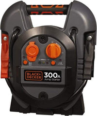 Black & Decker - 12 Volt Jump Starter - 300 Amps, 600 Peak Amps - A1 Tooling