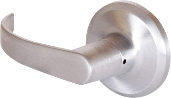 Stanley - Grade 2 Dummy Lever Lockset - 2-3/8 & 2-3/4" Back Set, Keyless Cylinder, Brass Alloy, Satin Chrome Finish - A1 Tooling