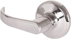 Stanley - Grade 2 Dummy Lever Lockset - 2-3/8 & 2-3/4" Back Set, Keyless Cylinder, Brass Alloy, Bright Chrome Finish - A1 Tooling