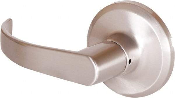 Stanley - Grade 2 Dummy Lever Lockset - 2-3/8 & 2-3/4" Back Set, Keyless Cylinder, Brass Alloy, Satin Nickel Finish - A1 Tooling