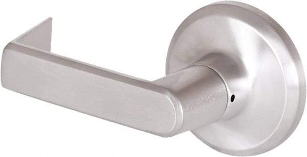 Stanley - Grade 2 Dummy Lever Lockset - 2-3/8 & 2-3/4" Back Set, Keyless Cylinder, Brass Alloy, Satin Chrome Finish - A1 Tooling