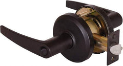 Stanley - Grade 2 Entrance Lever Lockset - 2-3/4" Back Set, Key In Lever Cylinder, Brass Alloy, Oil Rubbed Bronze Finish - A1 Tooling