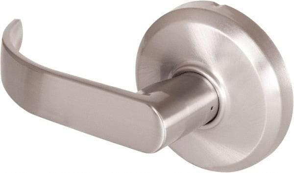 Stanley - Grade 2 Dummy Lever Lockset - 2-3/4" Back Set, Keyless Cylinder, Brass Alloy, Nickel Finish - A1 Tooling