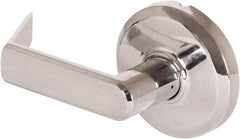 Stanley - Grade 2 Dummy Lever Lockset - 2-3/4" Back Set, Keyless Cylinder, Brass Alloy, Bright Chrome Finish - A1 Tooling