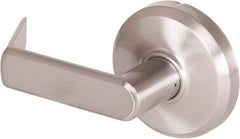 Stanley - Grade 2 Dummy Lever Lockset - 2-3/4" Back Set, Keyless Cylinder, Brass Alloy, Nickel Finish - A1 Tooling