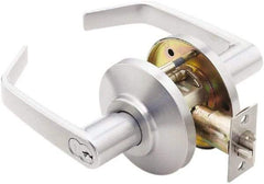 Best - Grade 2 Classroom Lever Lockset - 2-3/4" Back Set, Key In Lever Cylinder, Brass Alloy, Satin Chrome Finish - A1 Tooling