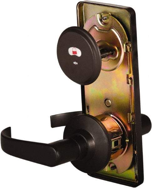 Stanley - Grade 2 Passage Lever Lockset - 2-3/4" Back Set, Keyless Cylinder, Brass Alloy, Oil Rubbed Bronze Finish - A1 Tooling