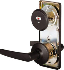 Stanley - Grade 2 Passage Lever Lockset - 2-3/4" Back Set, Keyless Cylinder, Brass Alloy, Oil Rubbed Bronze Finish - A1 Tooling