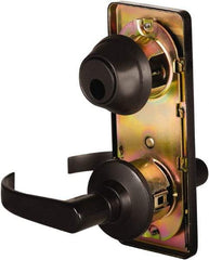 Stanley - Grade 2 Passage Lever Lockset - 2-3/4" Back Set, Keyless Cylinder, Brass Alloy, Oil Rubbed Bronze Finish - A1 Tooling