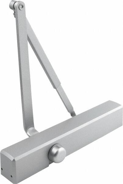 Stanley - 9-3/4" Closer Body Length, Multi-Size Closer Manual Damper - Painted Aluminum Finish, Reversible - A1 Tooling