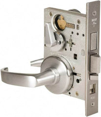 Stanley - Grade 1 Dormitory Lever Lockset - 2-3/4" Back Set, Best SFIC Cylinder, Brass Alloy, Satin Chrome Finish - A1 Tooling