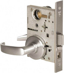 Stanley - Grade 1 Classroom Lever Lockset - 2-3/4" Back Set, Best SFIC Cylinder, Brass Alloy, Satin Chrome Finish - A1 Tooling