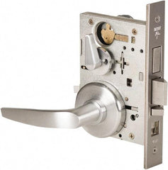 Stanley - Grade 1 Office Lever Lockset - 2-3/4" Back Set, Best SFIC Cylinder, Brass Alloy, Satin Chrome Finish - A1 Tooling