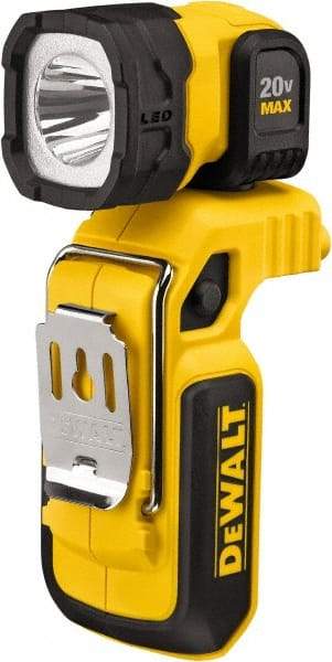 DeWALT - 20 Volts, 500 Lumens, Cordless Work Light - Yellow/Black, Up to 27 hr Run Time - A1 Tooling