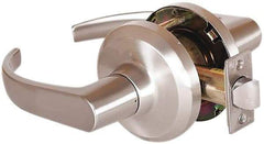 Stanley - Grade 1 Passage Lever Lockset - 2-3/4" Back Set, Keyless Cylinder, Brass Alloy, Satin Nickel Finish - A1 Tooling