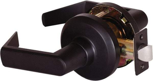 Stanley - Grade 1 Passage Lever Lockset - 2-3/4" Back Set, Keyless Cylinder, Brass Alloy, Oil Rubbed Bronze Finish - A1 Tooling