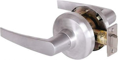 Stanley - Grade 1 Passage Lever Lockset - 2-3/4" Back Set, Keyless Cylinder, Brass Alloy, Satin Chrome Finish - A1 Tooling