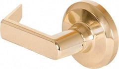 Stanley - Grade 1 Dummy Lever Lockset - 2-3/4" Back Set, Keyless Cylinder, Brass Alloy, Bright Brass Finish - A1 Tooling