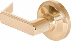 Stanley - Grade 1 Dummy Lever Lockset - 2-3/4" Back Set, Keyless Cylinder, Brass Alloy, Bright Brass Finish - A1 Tooling