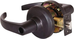 Stanley - Grade 1 Entrance Lever Lockset - 2-3/4" Back Set, Key In Lever Cylinder, Brass Alloy, Oil Rubbed Bronze Finish - A1 Tooling