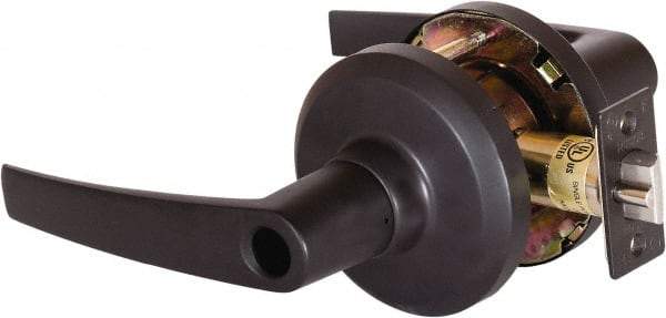 Stanley - Grade 1 Entrance Lever Lockset - 2-3/4" Back Set, Key In Lever Cylinder, Brass Alloy, Oil Rubbed Bronze Finish - A1 Tooling