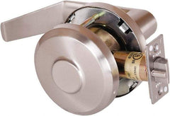 Stanley - Grade 1 Communicating Lever Lockset - 2-3/4" Back Set, Key In Lever Cylinder, Brass Alloy, Satin Nickel Finish - A1 Tooling