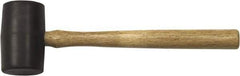 GearWrench - 1 Lb Head Rubber Mallet - 12" OAL, Hickory Handle - A1 Tooling