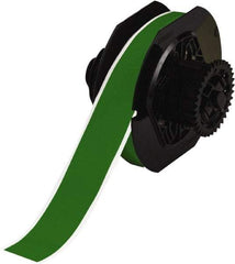 Brady - 1-1/8" Wide x 1,200" Long, Green Vinyl Tape - For BBP30 Label Printer, BBP33 Label Printer, BBP35 Multicolor Sign & Label Printer, BBP37 Color & Cut Sign & Label Printer, BradyPrinter S3100, BBP31 Sign & Label Printer - A1 Tooling