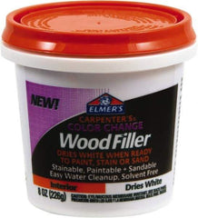 Elmer's - 8 oz Jar Wood Filler - White - A1 Tooling