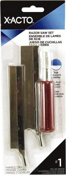 X-ACTO - Stainless Steel Hobby Knife with 2 Blades - #5 Blade, Plastic Handle - A1 Tooling