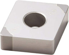 Seco - CNGA432 Grade CBN170 PCBN Turning Insert - Uncoated, 80° Diamond, 1/2" Inscr Circle, 3/16" Thick, 1/32" Corner Radius - A1 Tooling