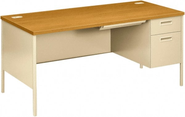 Hon - Office Cubicle Workstations & Worksurfaces Type: Single Right Pedestal Workstation Desk Width (Inch): 68-3/4 - A1 Tooling